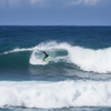 Surfing in Ribeira Grande