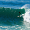 Surfing in Ribeira d'Ilhas