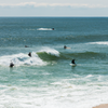 Surfing in Praia de Quiaios