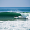 Surfing in Supertubos