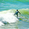 Surfing in Salinas