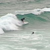 Surfing in Santa Maria del Mar