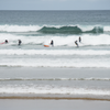 Surfing in Zarautz Beach