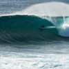 Surfing in El Frontón