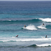 Surfing in Playa de las Cucharas