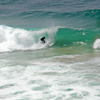 Surfing in Los Locos