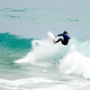 Surfing in Playa de Rostro