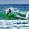 Surfing in Razo