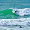 Surfing in Sabón