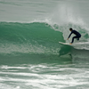 Surfing in San Xurxo