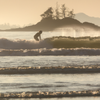 Surfing in Chesterman Beach