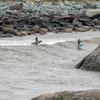 Surfing in Jordan River