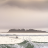 Surfing in Tofino