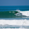 Surfing in Pie de la Cuesta