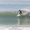 Surfing in La Manzanilla