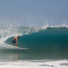Surfing in La Lancha