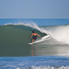 Surfing in San Pancho