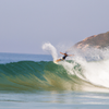 Surfing in La Entrega