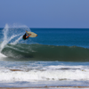 Surfing in Las Palmeras