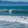 Surfing in Jalama