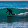 Surfing in Rincon