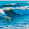 Surfing in Silver Strand