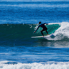 Surfing in Blacks Beach
