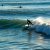 Surfing in Del Mar Beach Break