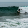 Surfing in Point Dume