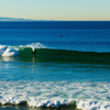 Surfing in Zuma Beach