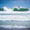 Surfing in Cocoa Beach