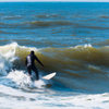 Surfing in Fernandina Beach