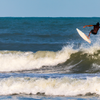 Surfing in Ponce Inlet