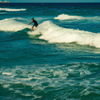 Surfing in Palm Beach