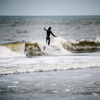 Surfing in Tybee Island - South End