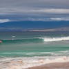 Surfing in Big Beach