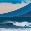 Surfing in Maalaea Harbor