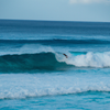 Surfing in Banzai Pipeline