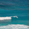 Surfing in Makapuu