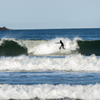 Surfing in Kennebunk Beach
