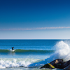 Surfing in York Beach