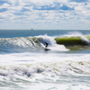 Surfing in Seaside Park