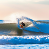 Surfing in Sandy Hook