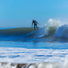Surfing in Spring Lake