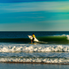 Surfing in Sea Isle City