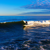 Surfing in Jones Beach