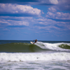 Surfing in Shinnecock Inlet