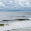 Surfing in Holden Beach