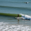 Surfing in Fort Macon