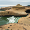 Surfing in Devils Punchbowl